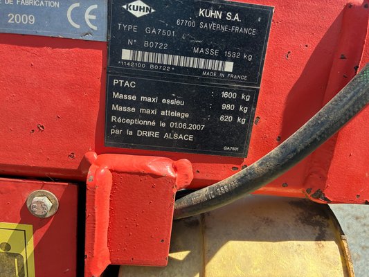 Andaineur Kuhn GA7501