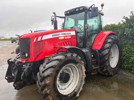 Tracteur agricole Massey Ferguson 6490