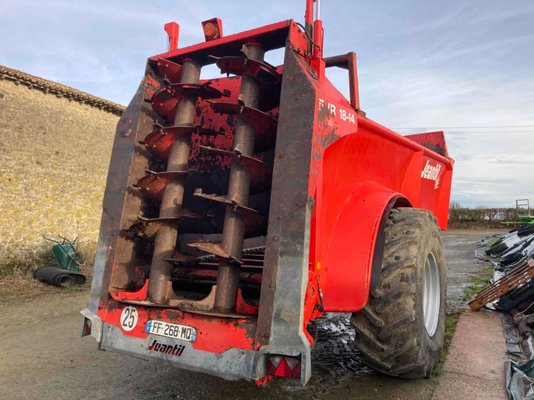 Epandeur à fumier Jeantil EVR 18-14
