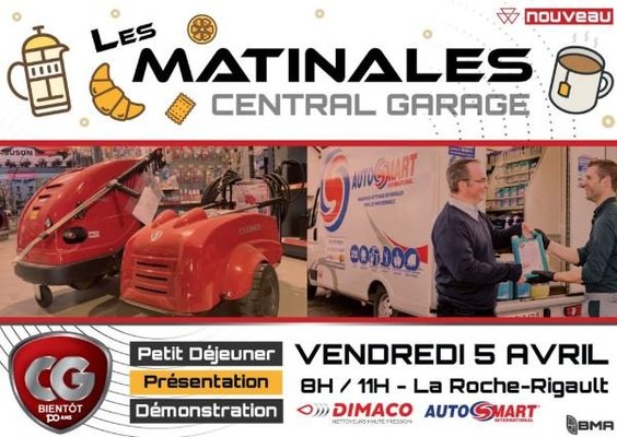 Les Matinales Central Garage - Dimaco & Autosmart - N°1