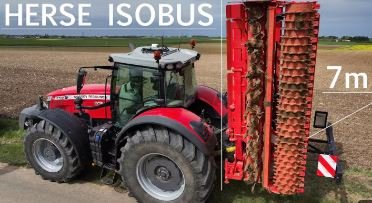 💨🌻Semis à 18KM/H & HERSE MASCHIO 7m ISOBUS ! 🤩