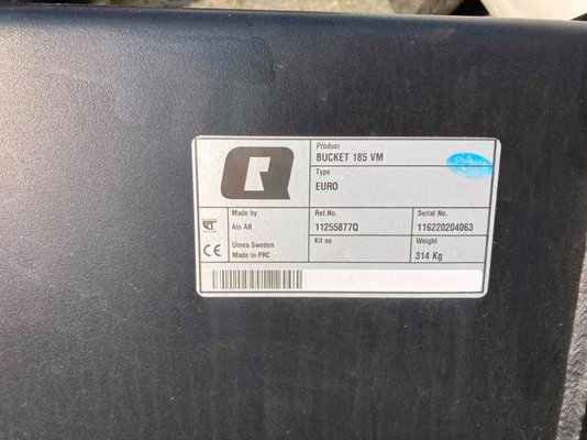 Chargeur frontal Alö-Quicke BENNE VM 185 EURO