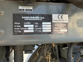 Pulvérisateur automoteur Evrard VARITRACK - 8