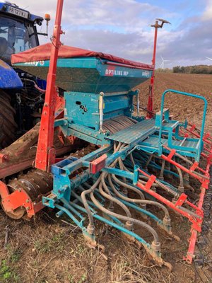 Semoir monograine - HR 4 m + OPTILINE