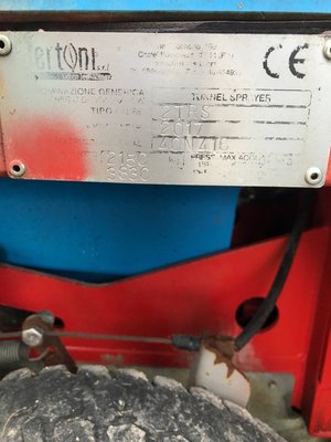 Pulvérisateur vigne Bertoni TRS