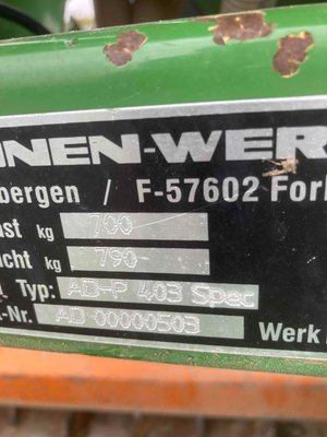 Semoir monograine Amazone ADP 403 Special + KG 403