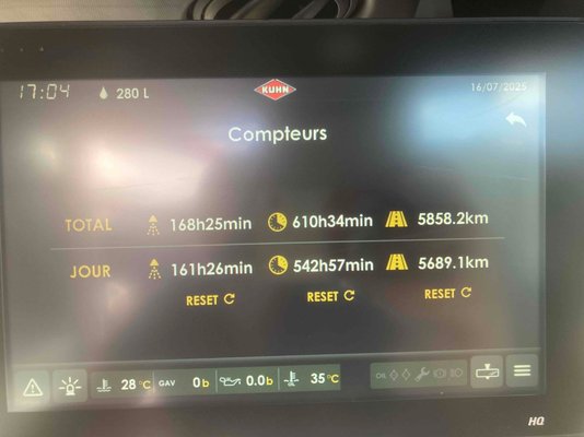 Pulvérisateur automoteur Artec F40