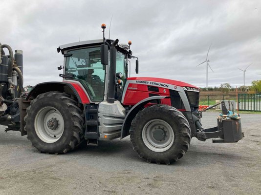 Tracteur agricole Massey Ferguson 8S.205 Dyna-VT EXCLUSIVE
