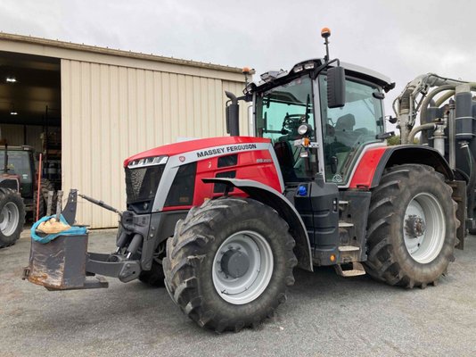 Tracteur agricole Massey Ferguson 8S.205 Dyna-VT EXCLUSIVE