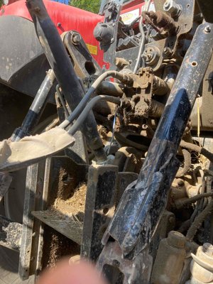 Tracteur agricole Massey Ferguson 6490