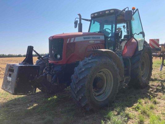Tracteur agricole Massey Ferguson 6490